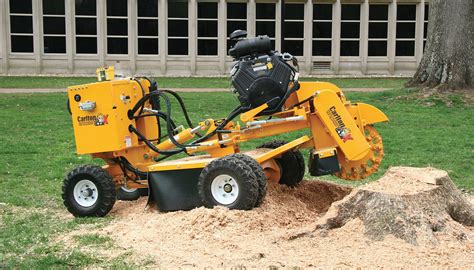 stump removal machine